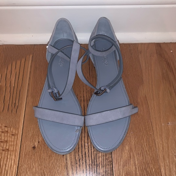 Lauren Ralph Lauren Davison Sandals Blue - Picture 2 of 5